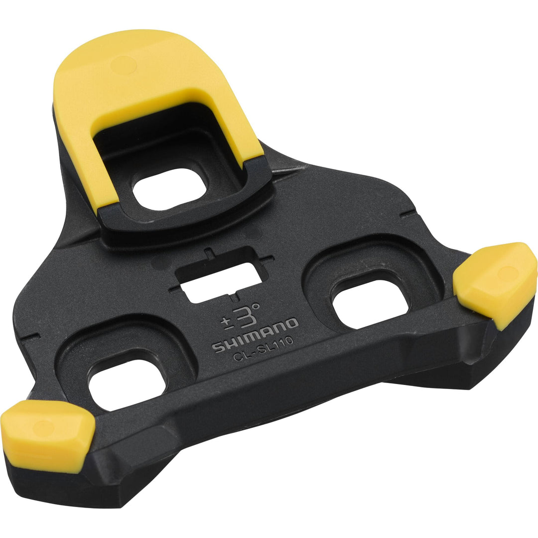 Shimano SPD-SLR CL-SL110 cleats - Yellow, 6 degree float