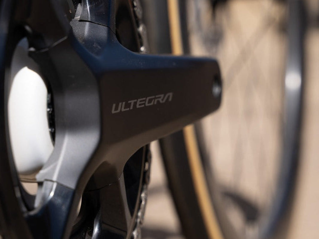 Shimano Ultegra crankset on the ENVE Melee