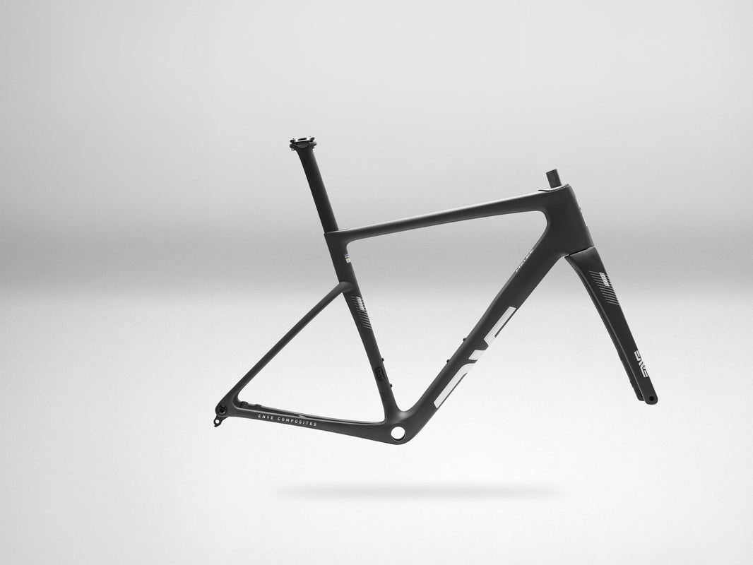ENVE Melee V2 frameset in UL Black, side view