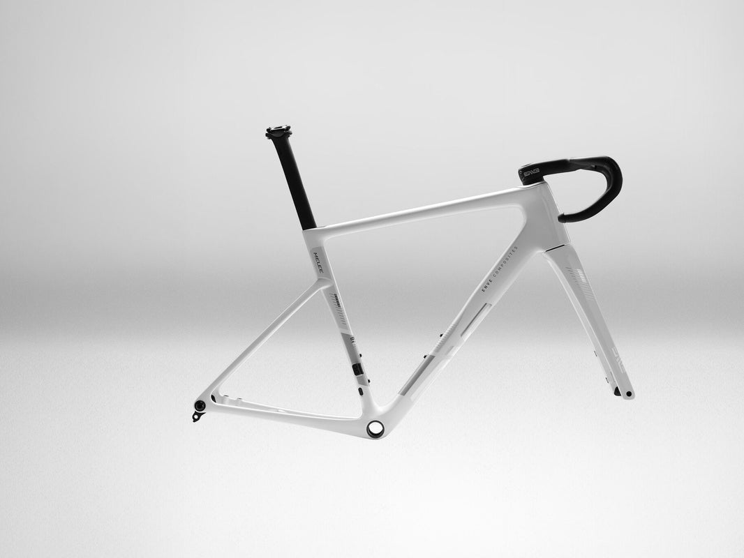 ENVE Melee V2 frameset in White Lightning