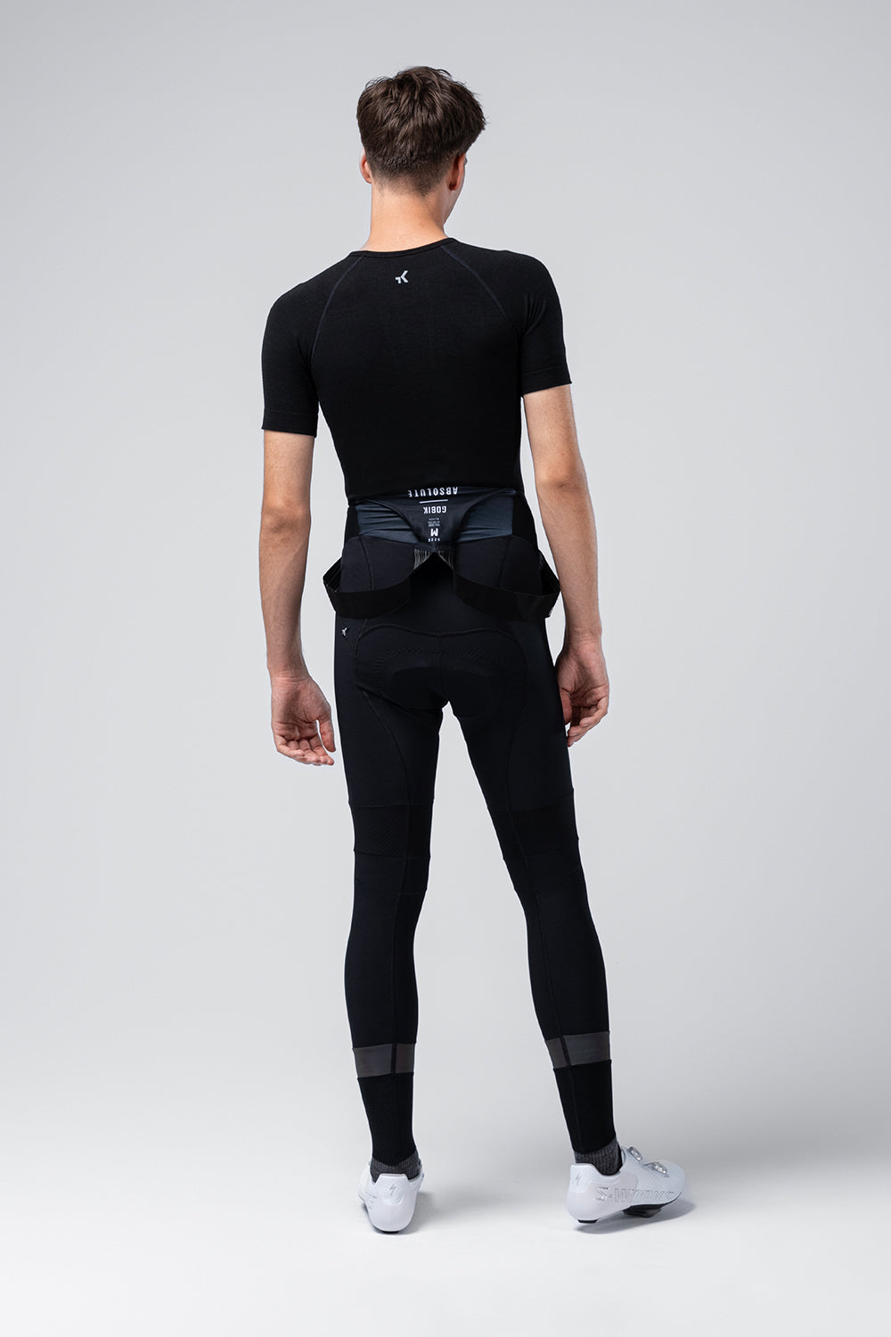 Gobik Winter Merino Short Sleeve Base Layer Coal - front