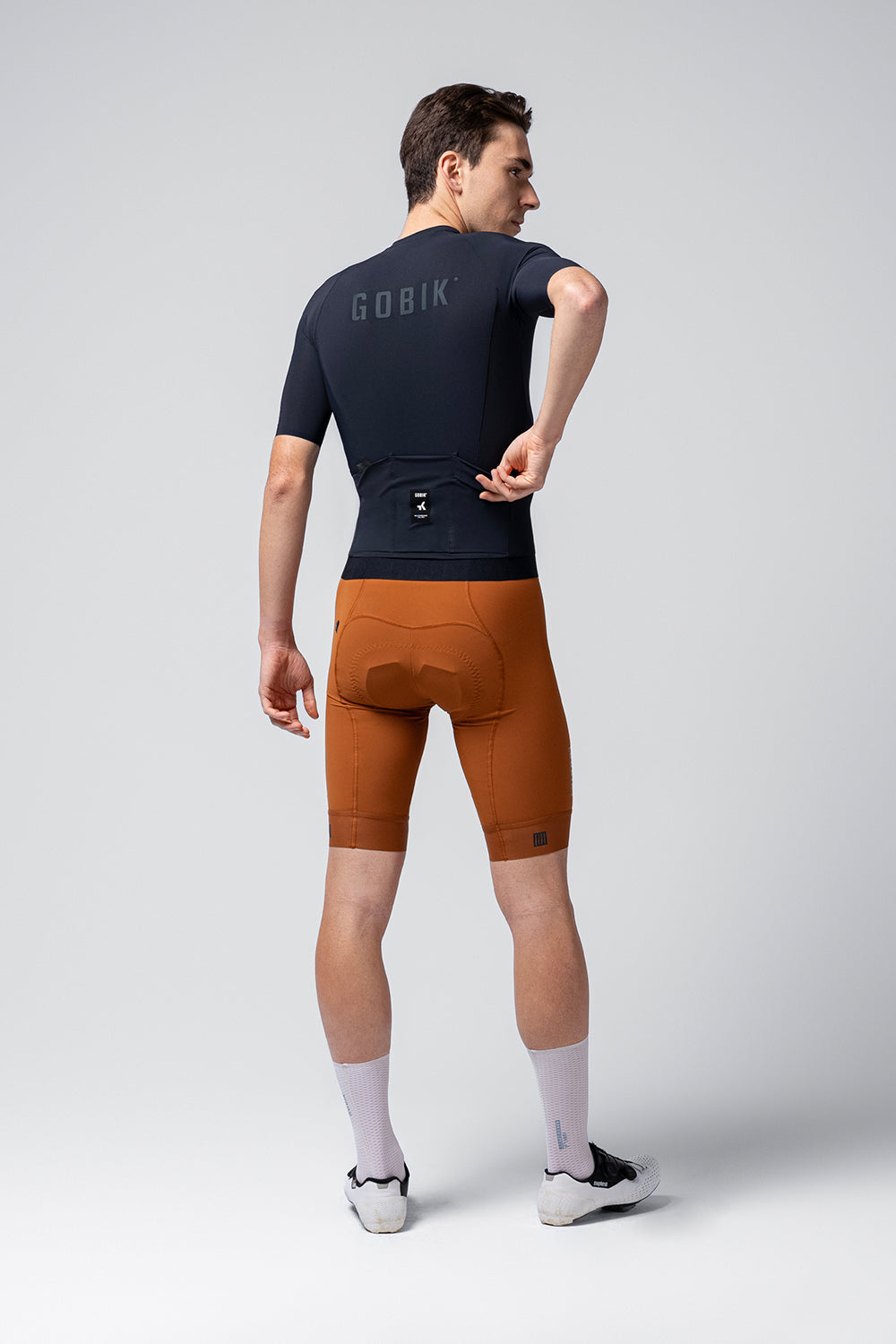 GOBIK CX Solid Jersey - Ultrablue - men front