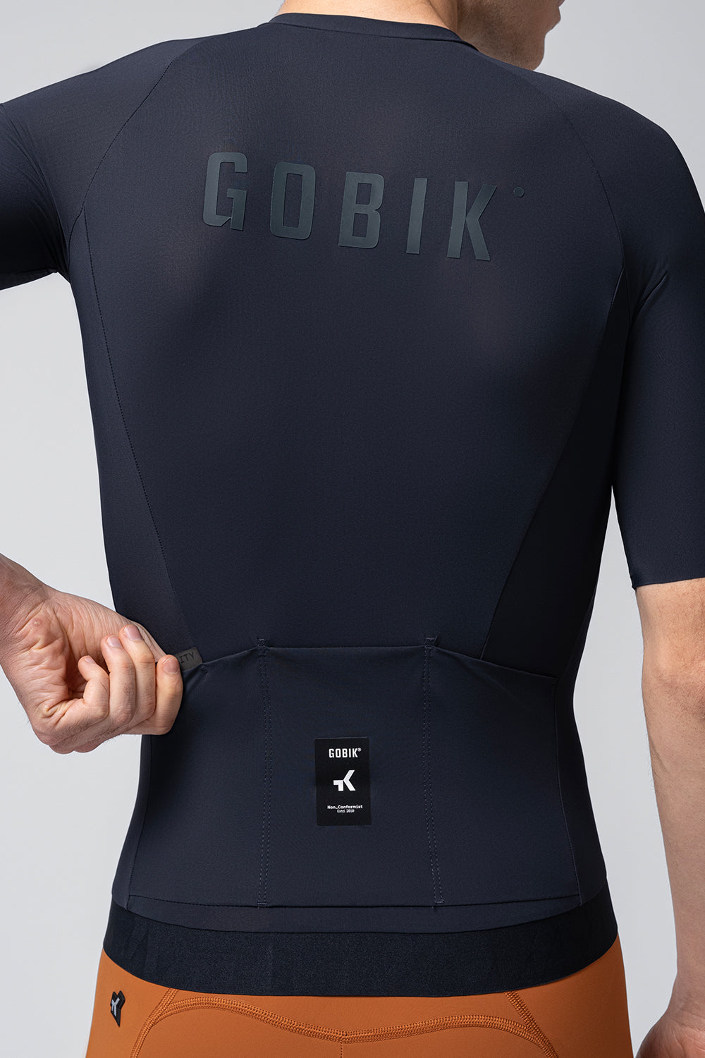 GOBIK CX Solid Jersey - Ultrablue - detail 10