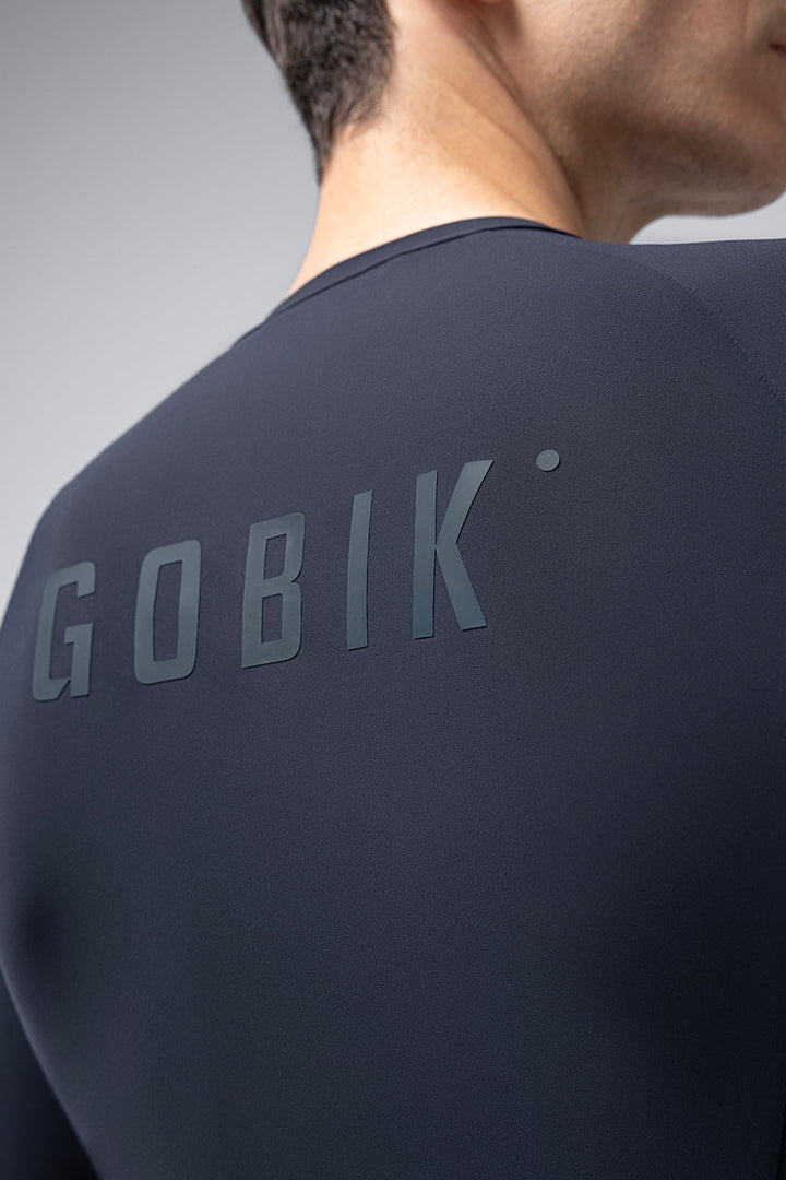 GOBIK CX Solid Jersey - Ultrablue - detail 11