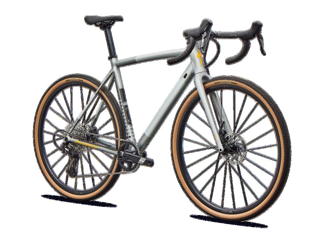 Specialized Crux DSW Comp alloy gravel bike, front three-quarter view