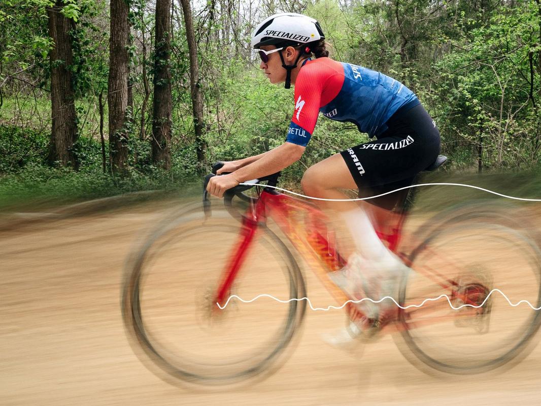 Rider on a Specialized Diverge 4 – smoother is faster
