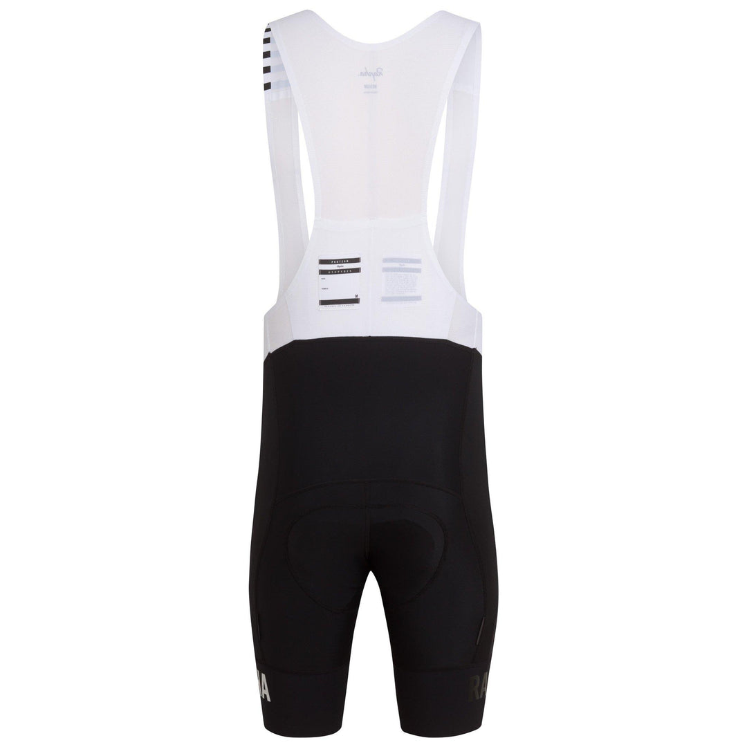 MEN'S PRO TEAM BIB SHORTS II - REGULAR BLACK/WHITE