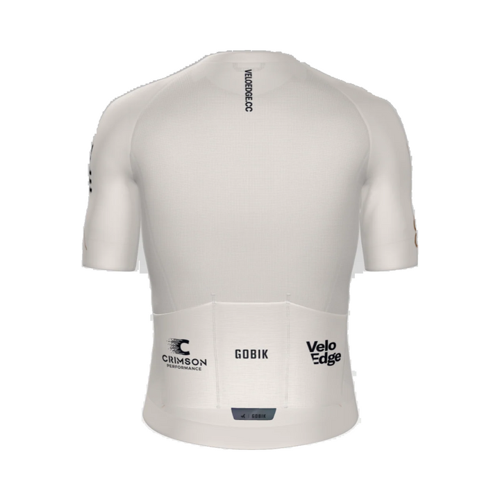 Velo Edge CC Aero Jersey, back view with rear pockets