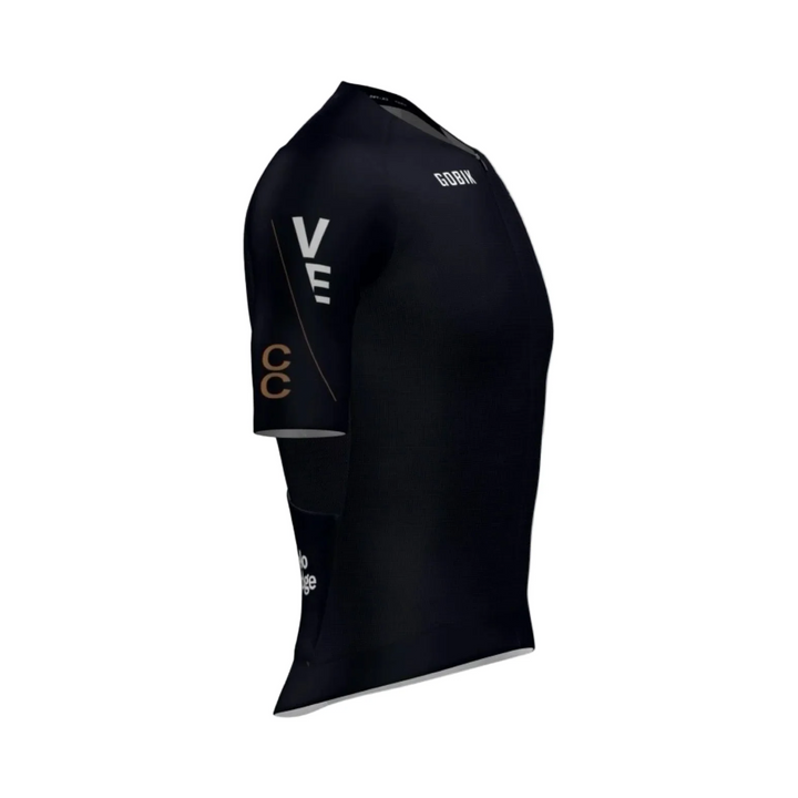 Velo Edge CC club cycling jersey, side view